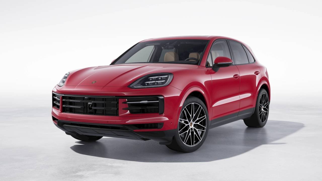 New 2026 Carmine Red Porsche  image 1