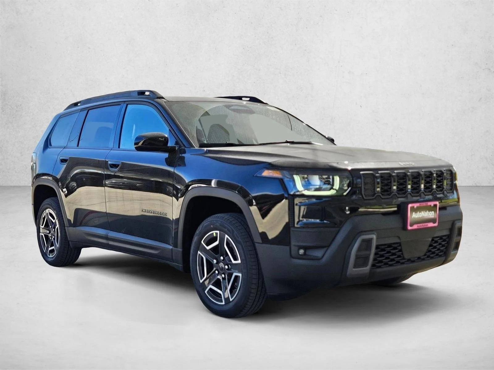 New 2026 Diamond Black Crystal Pearlcoat Jeep Laredo image 7