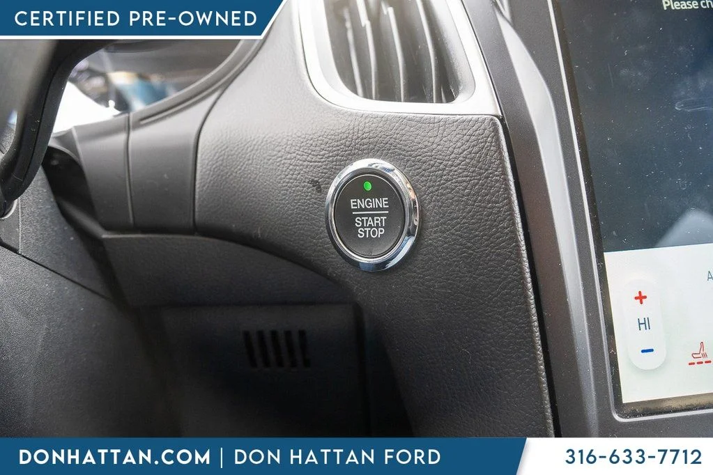 Certified Used 2022 Blue Ford SEL image 10