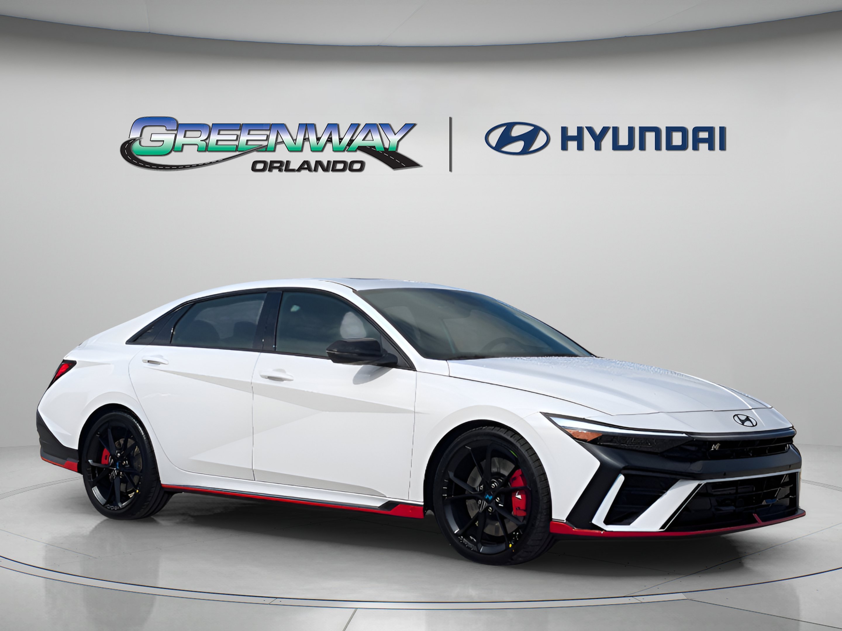 New 2026 Atlas White Hyundai Sedan image 2