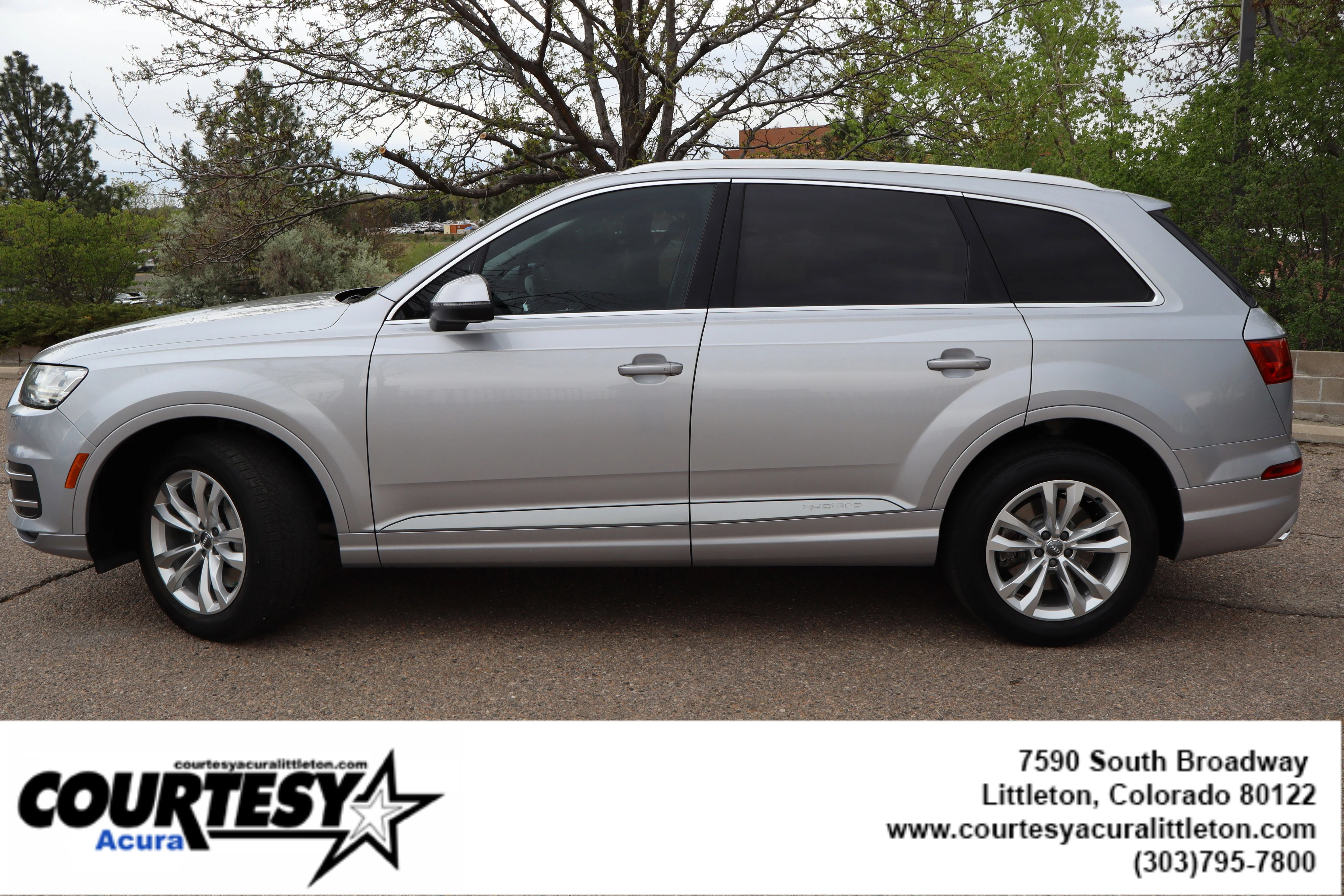 Used 2018 Silver Audi Premium Plus image 3