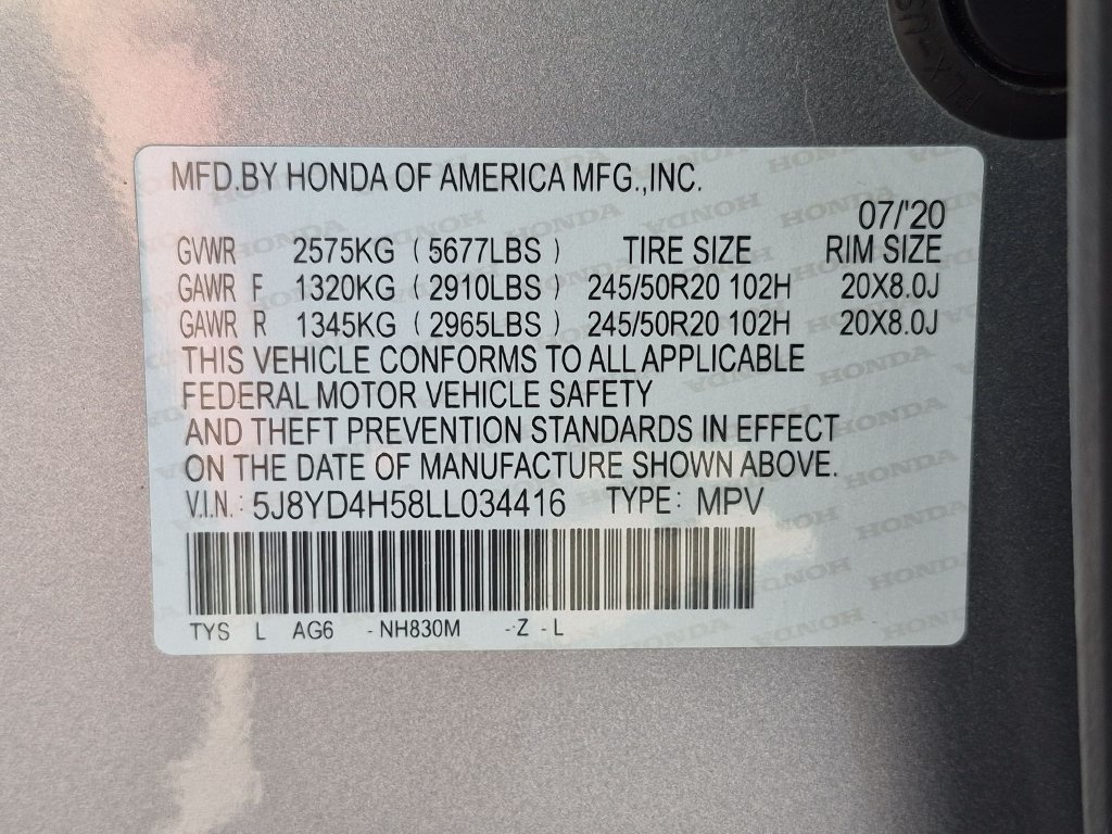 Used 2020  Acura Technology image 34