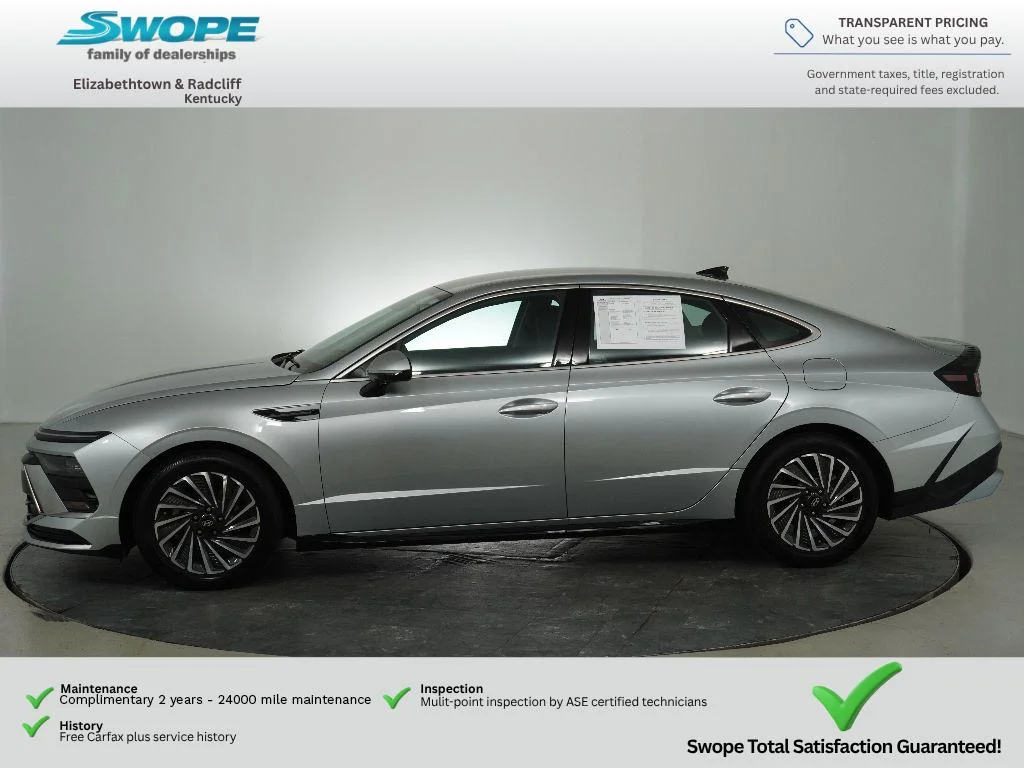 Used 2024 Aero Silver Hyundai SEL image 6