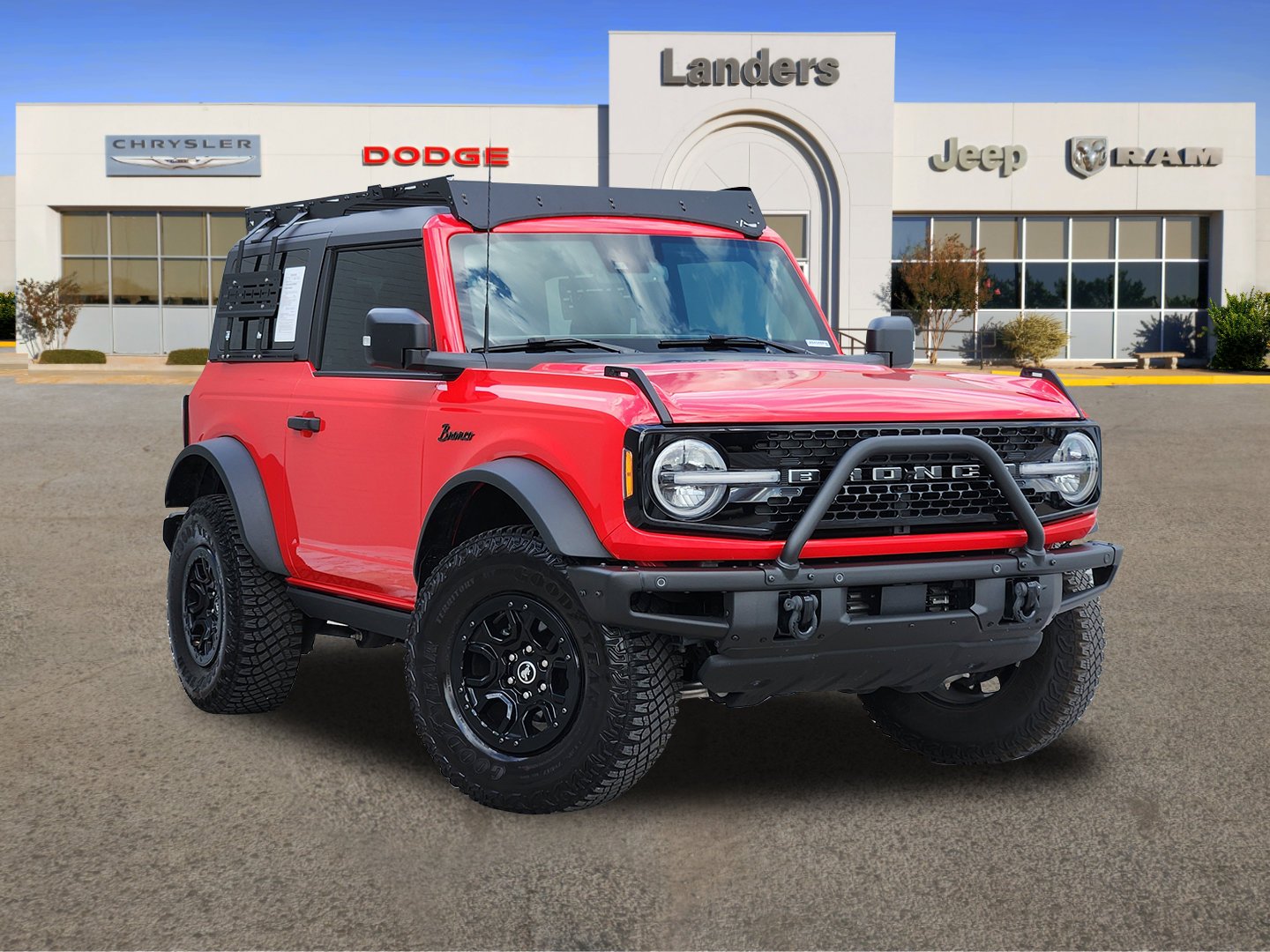 Used 2023 Race Red Ford Wildtrak image 1