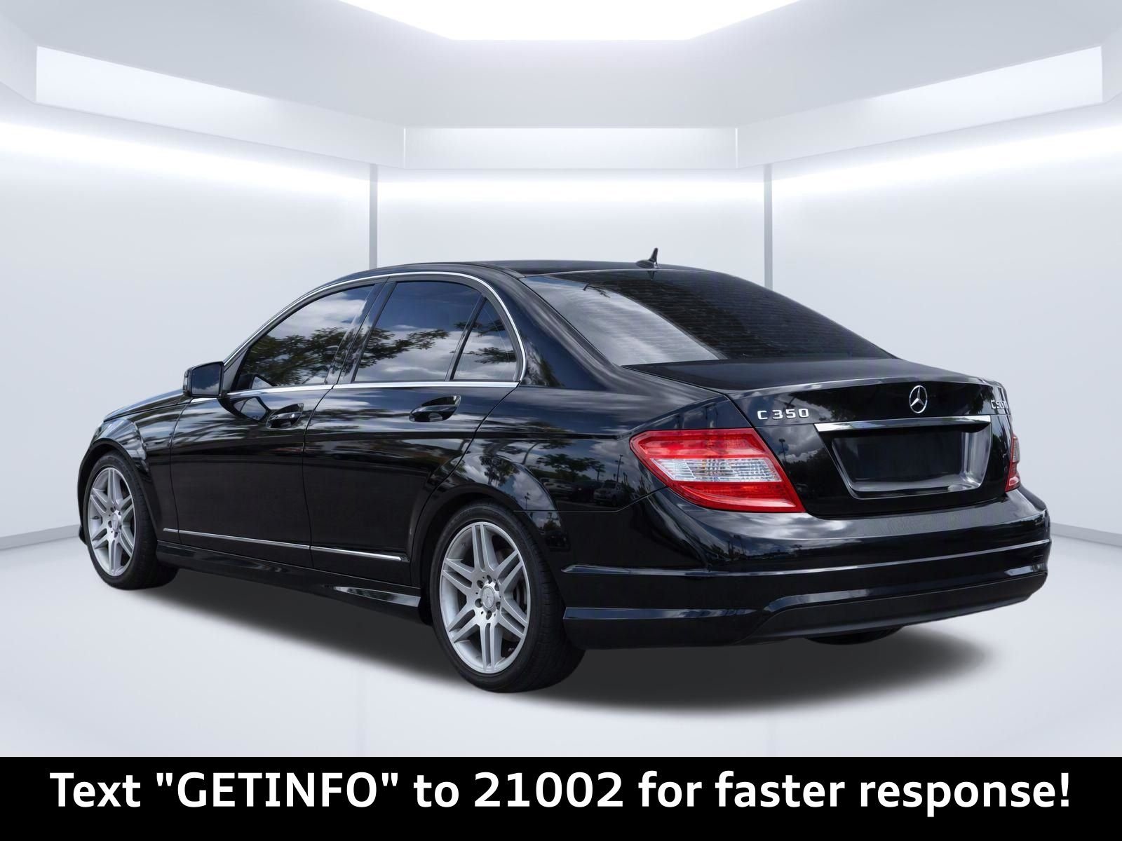 Used 2010 Black Mercedes-Benz C 350 image 3