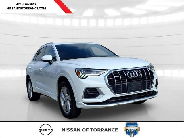 Used 2022 White Audi Premium Plus image 1