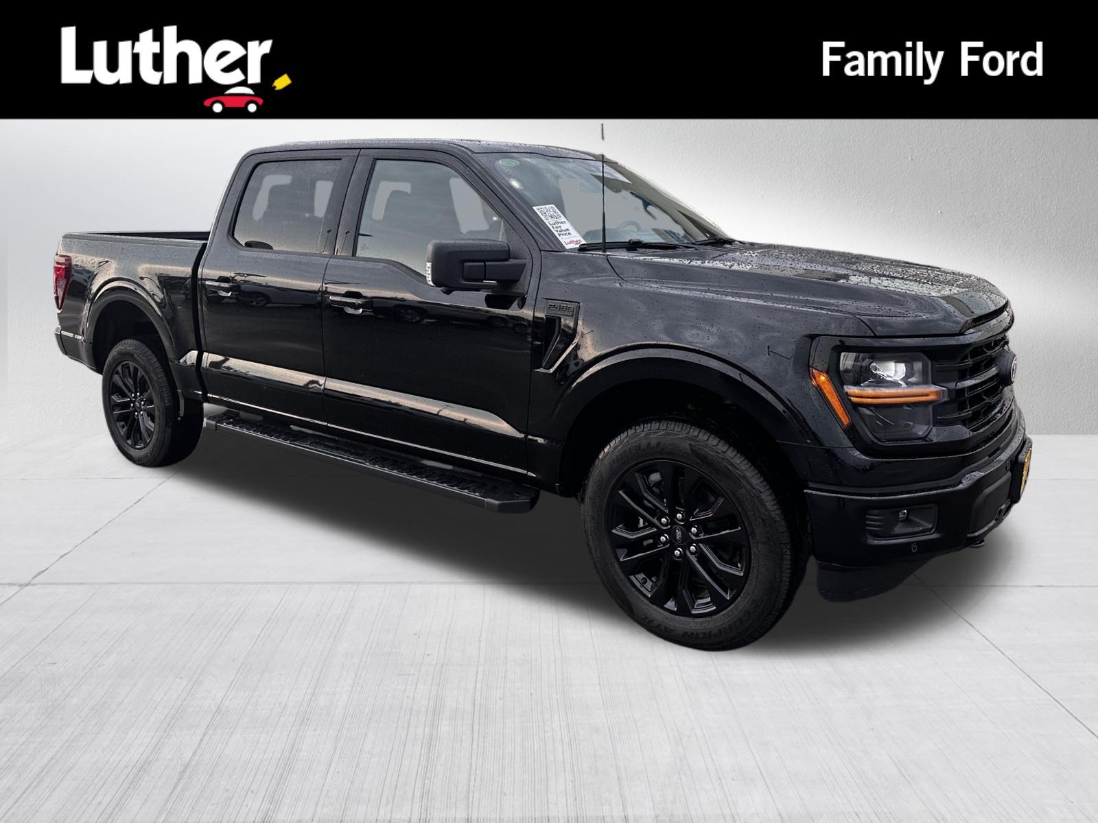 New 2026 Agate Black Metallic Ford XLT image 1