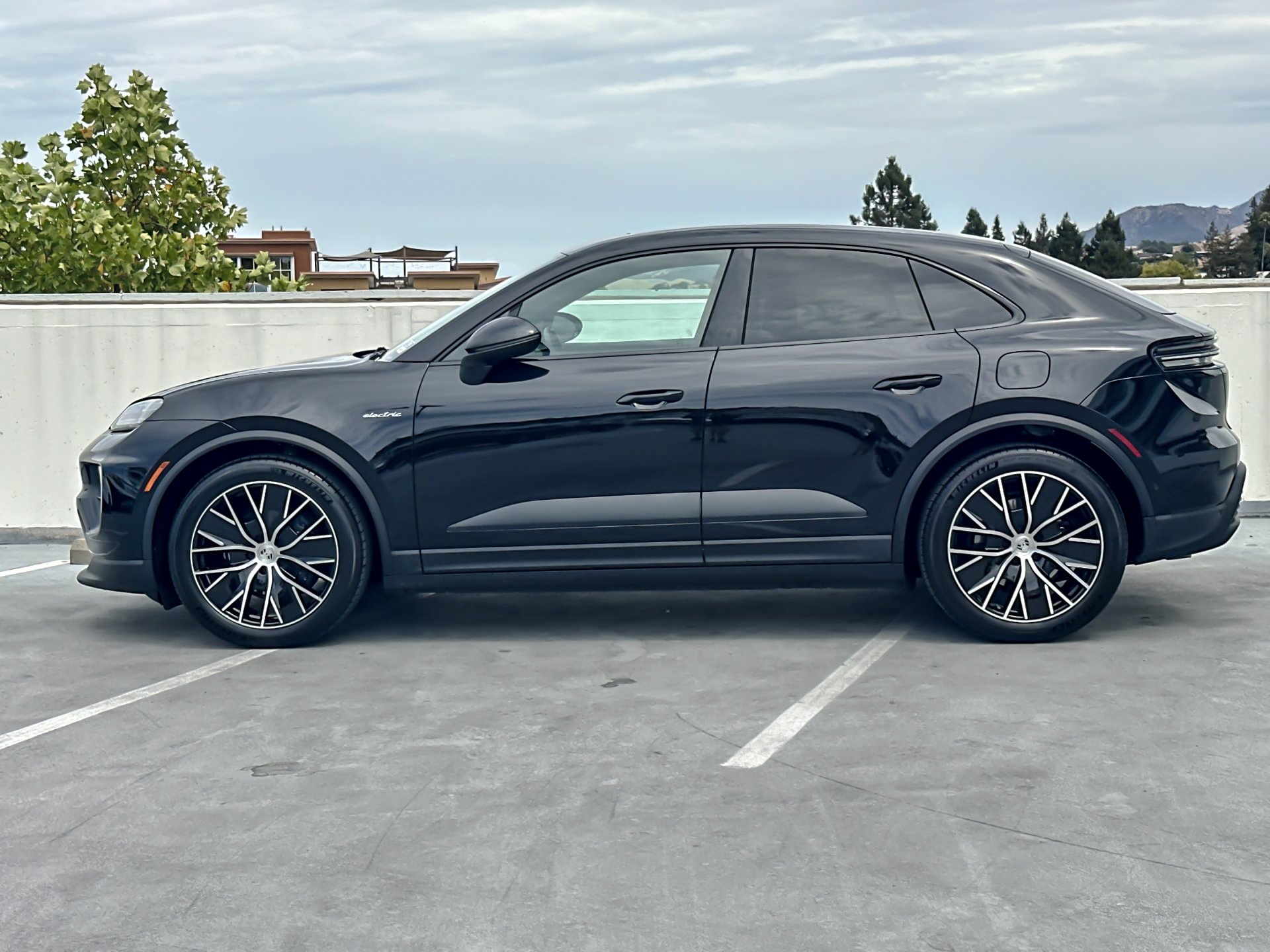 Used 2025 Black Porsche Electric image 3
