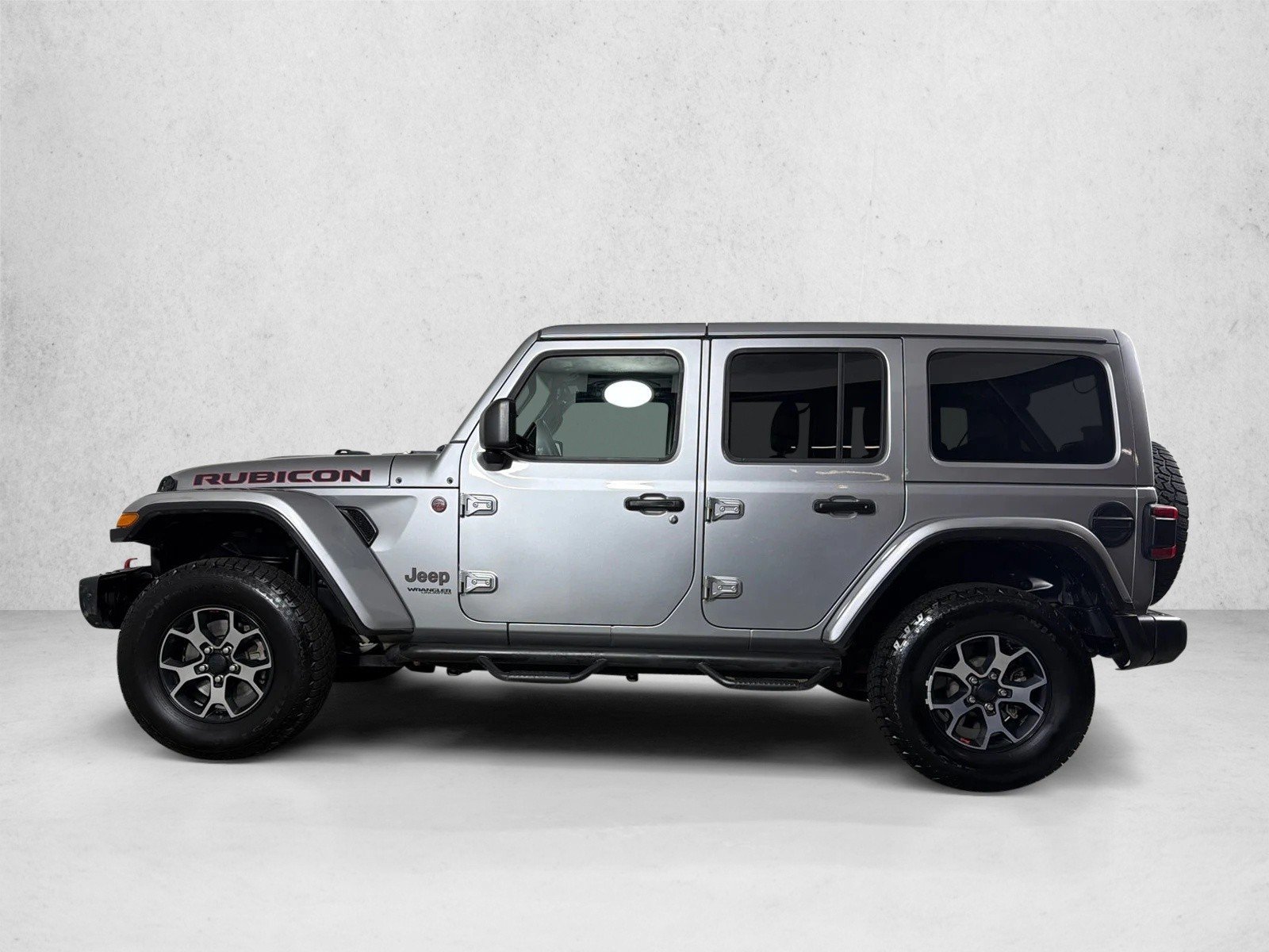Used 2019 Billet Silver Metallic Clearcoat Jeep Rubicon image 7