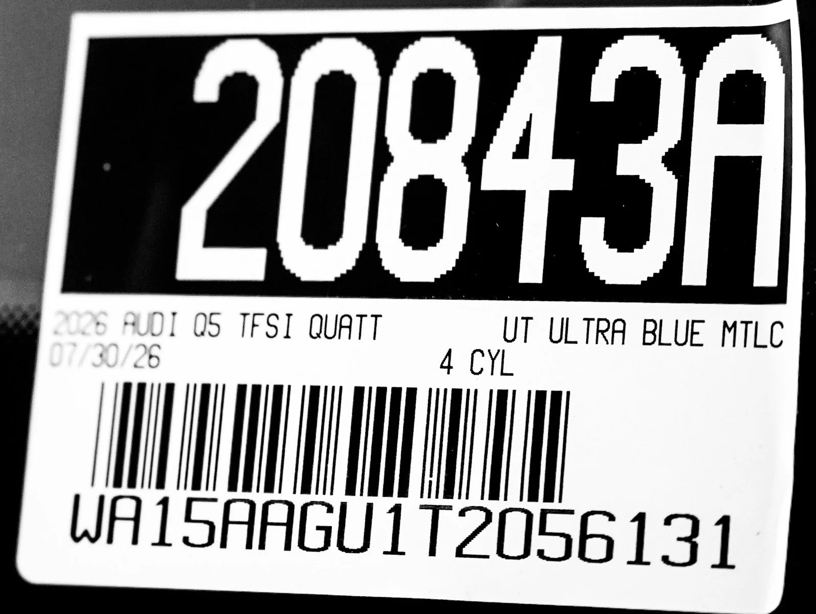 New 2026 Ultra Blue Metallic Audi Premium Plus image 27