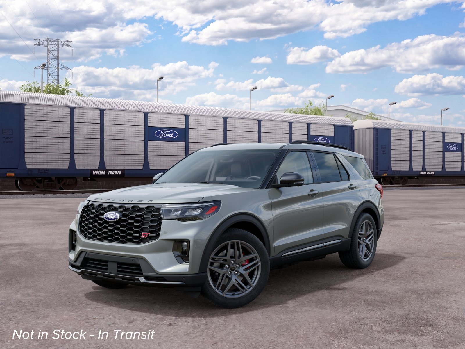 New 2027 Avalanche Gray Ford ST image 2