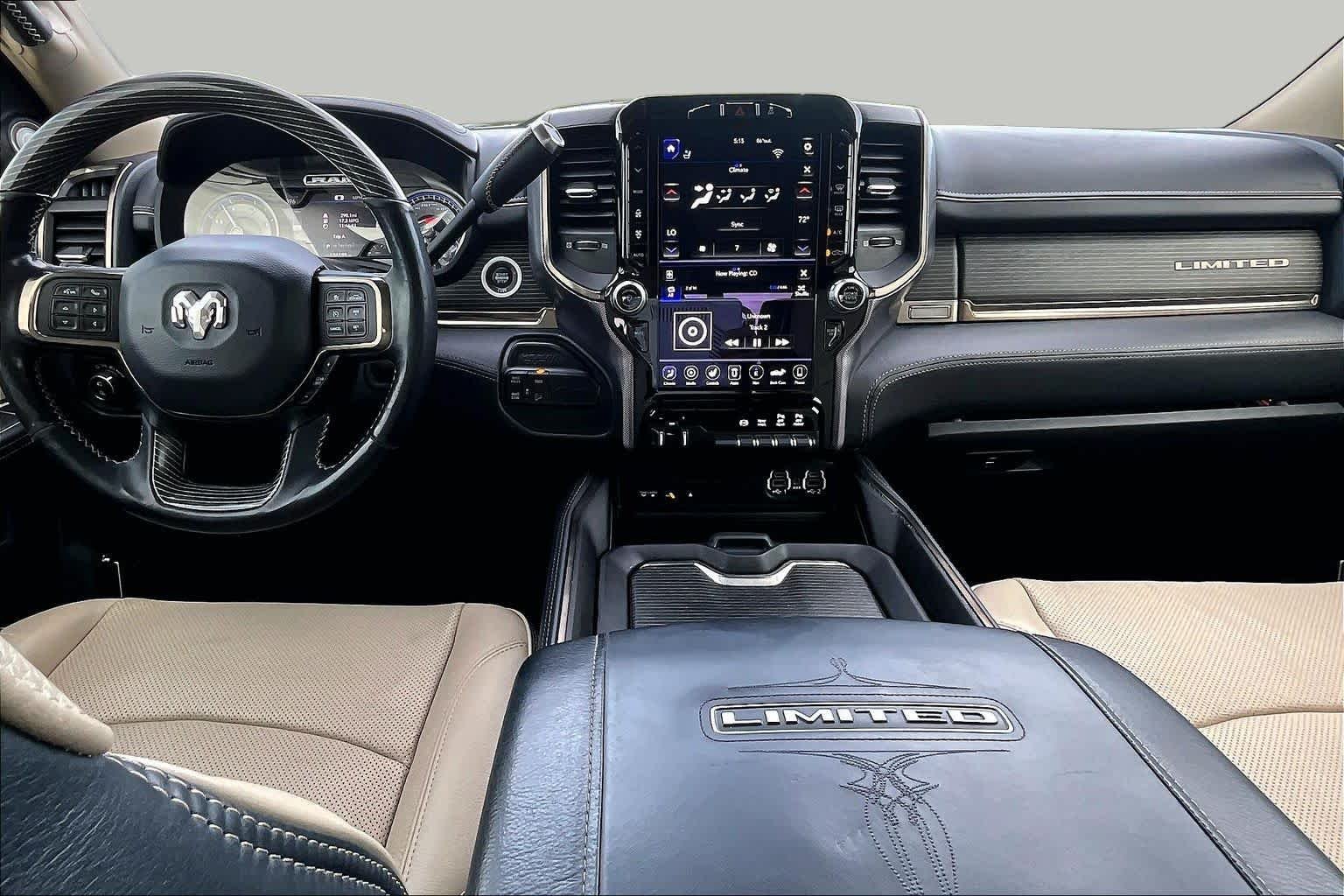 Used 2019 Pearl White Ram Limited image 14