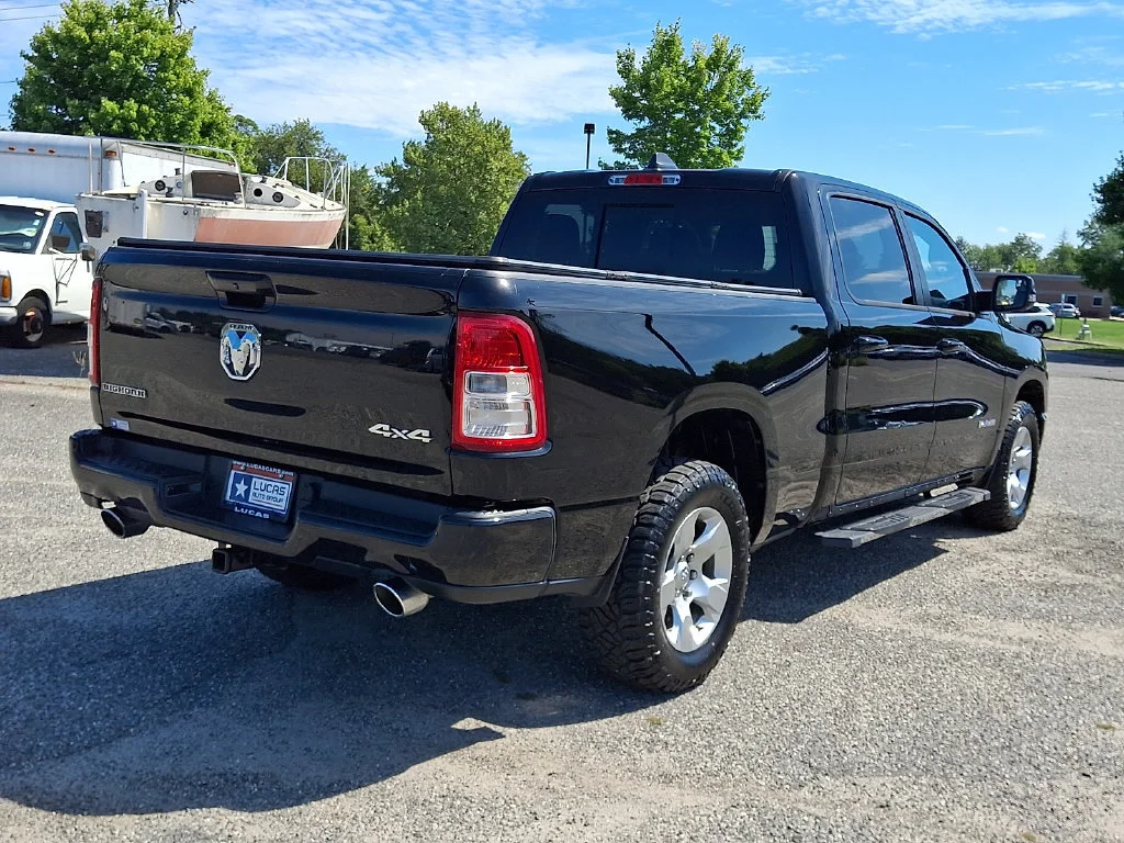 Used 2024 Diamond Black Crystal Pearlcoat Ram Big Horn image 11