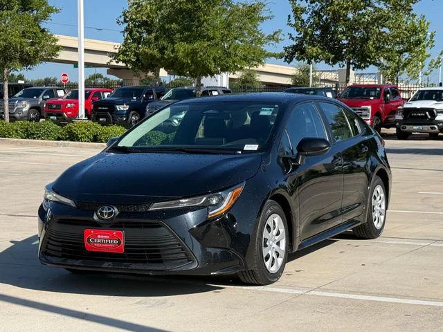 Certified Used 2024 MIDNIGHT BLACK METAL Toyota LE image 8