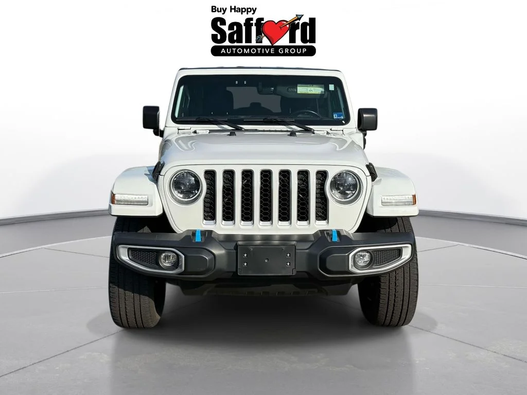 Used 2023 White Jeep Sahara 4xe image 8