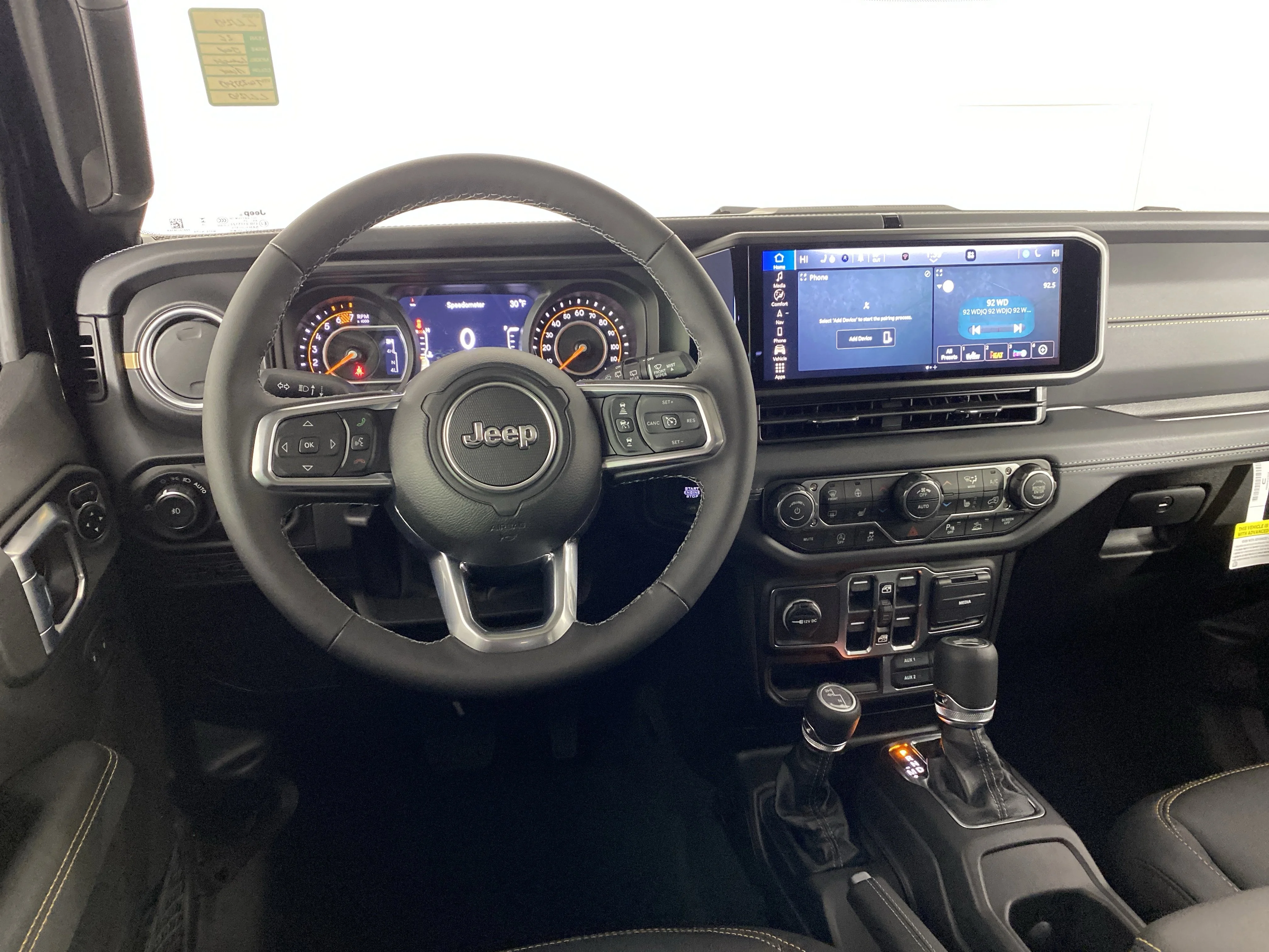 New 2026 Black Clear-Coat Exterior Paint Jeep Sahara image 17