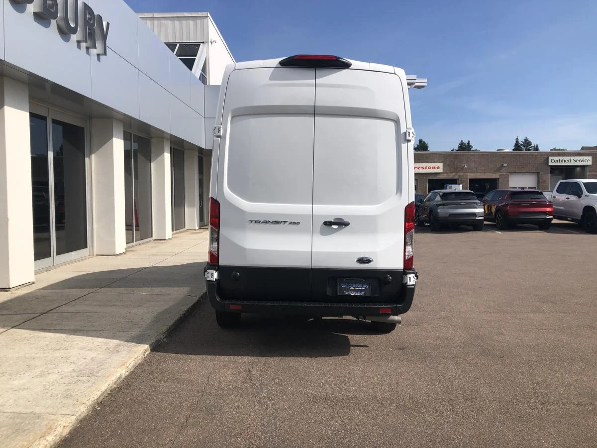 Used 2025 White Ford T-250 148" Hi Rf 9070 GVWR RWD image 7