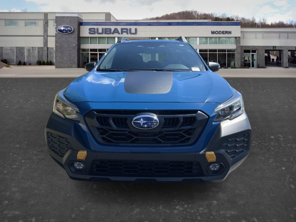 Used 2024 Geyser Blue Subaru Wilderness image 2