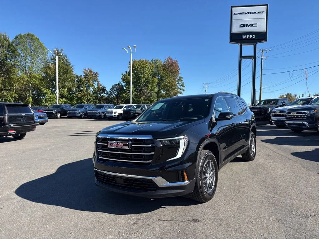 Black (Ebony Twilight Metallic) 2025 GMC Acadia Elevation FWD SUV / Crossover Front-Wheel Drive