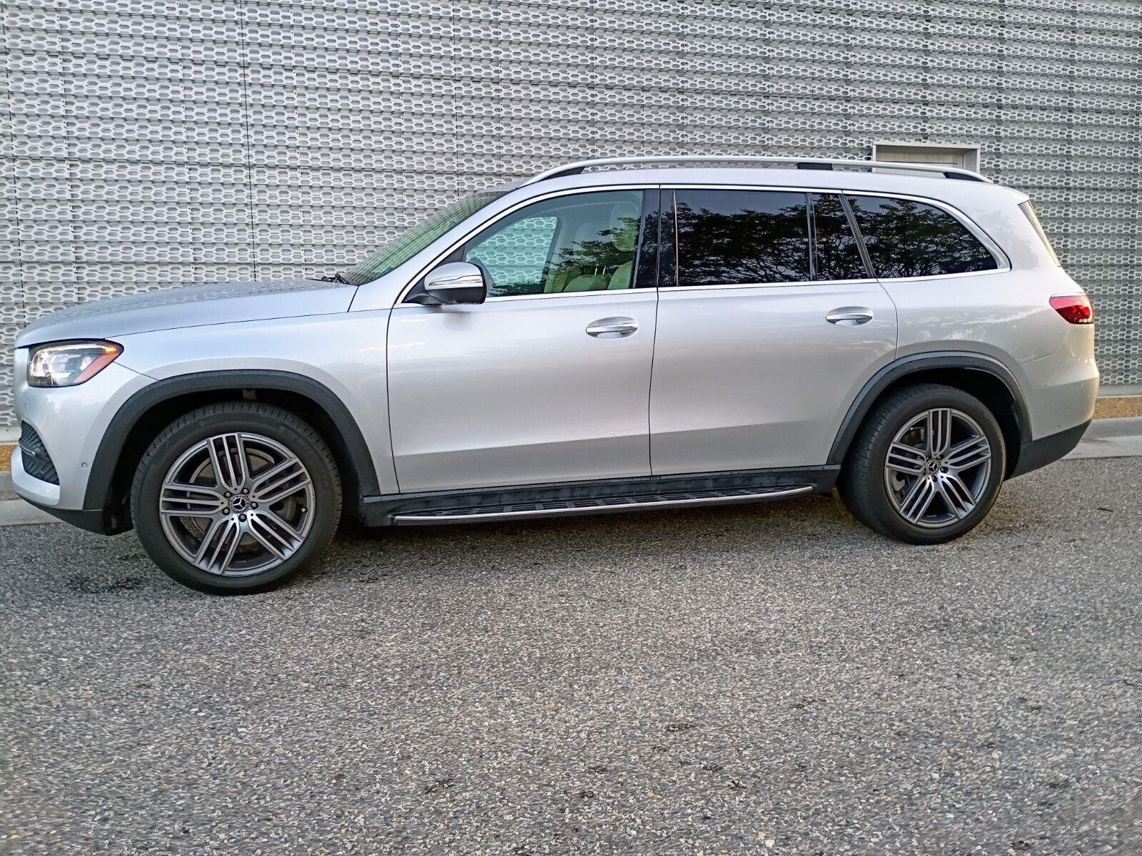 Used 2020 Iridium Silver Metallic Mercedes-Benz GLS 450 image 3