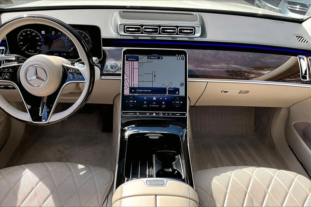 Certified Used 2021 White Mercedes-Benz S 580 image 24