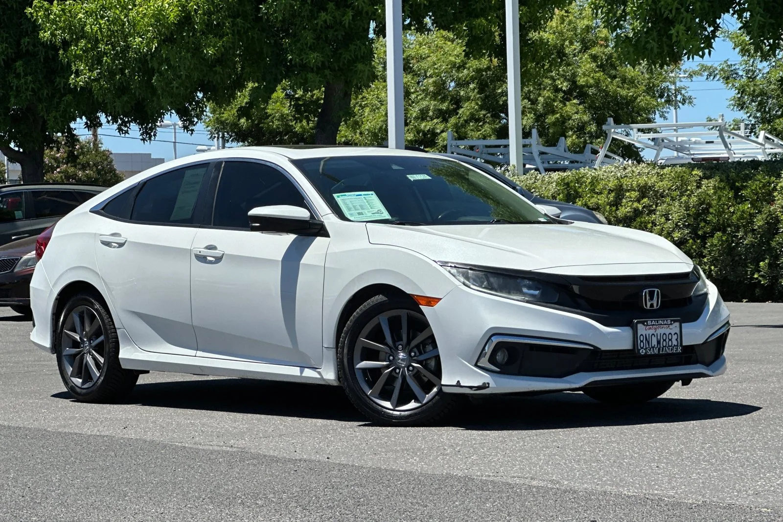 Used 2020 White Honda EX image 2