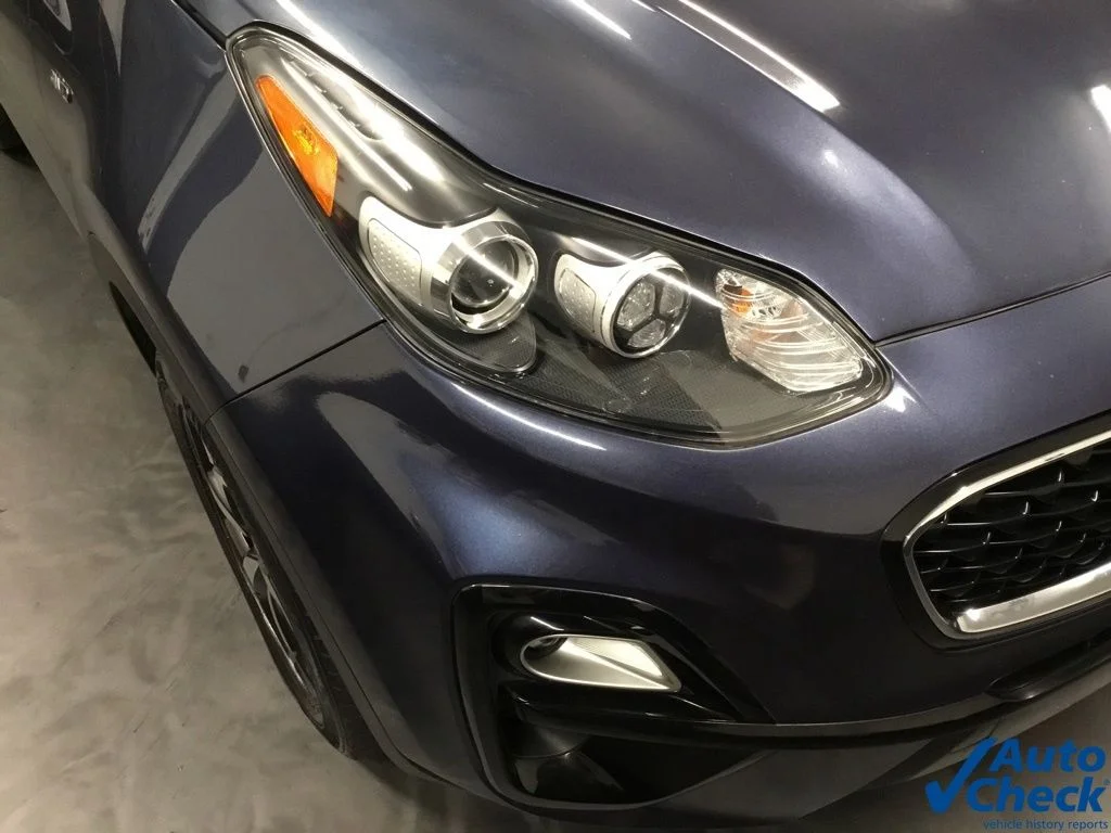 Used 2020 Blue Kia LX image 16