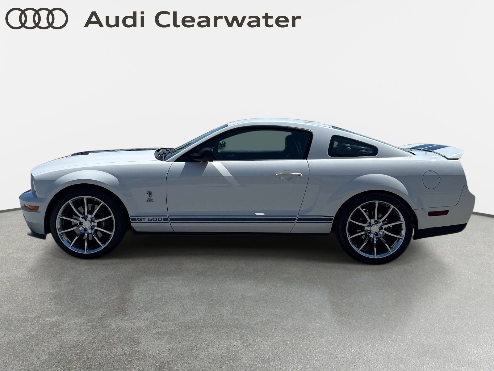 Performance White Clearcoat 2007 Ford Mustang Shelby GT500 Coupe RWD Coupe Rear-Wheel Drive 6-Speed Manual