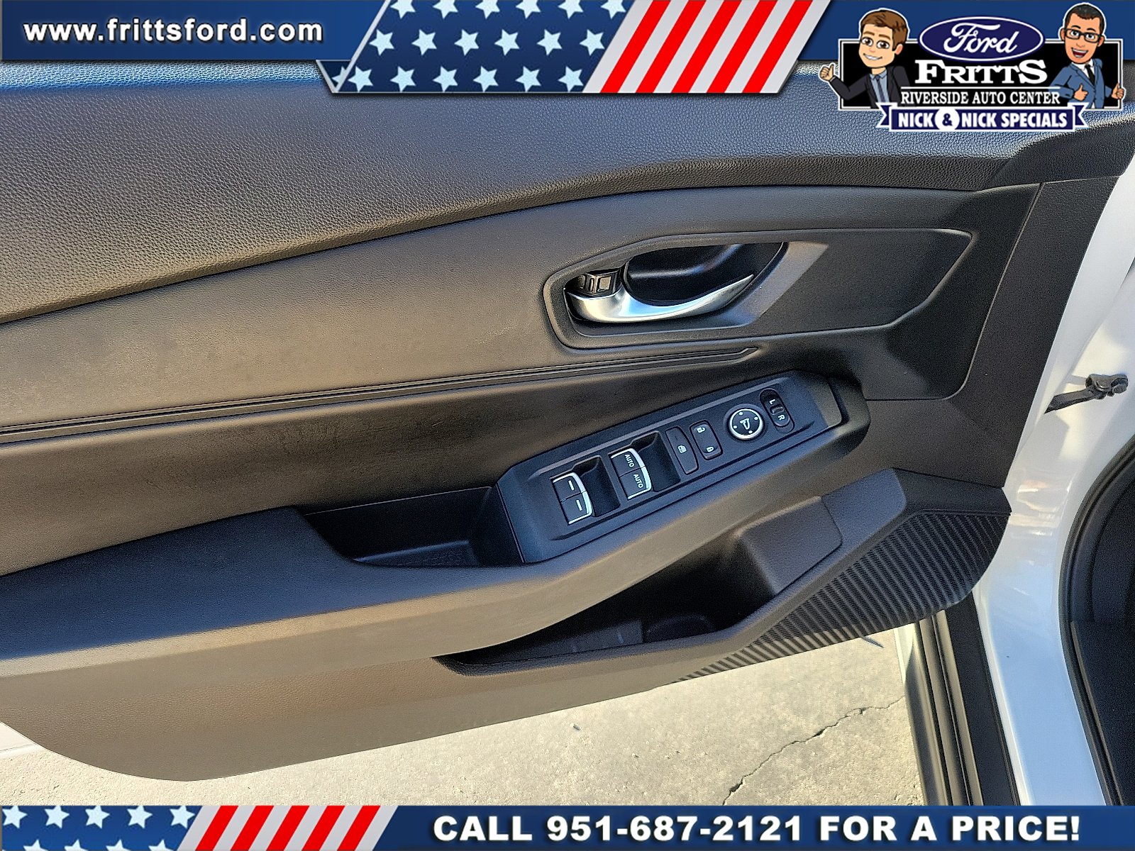 Certified Used 2023 Platinum White Pearl Honda EX image 11