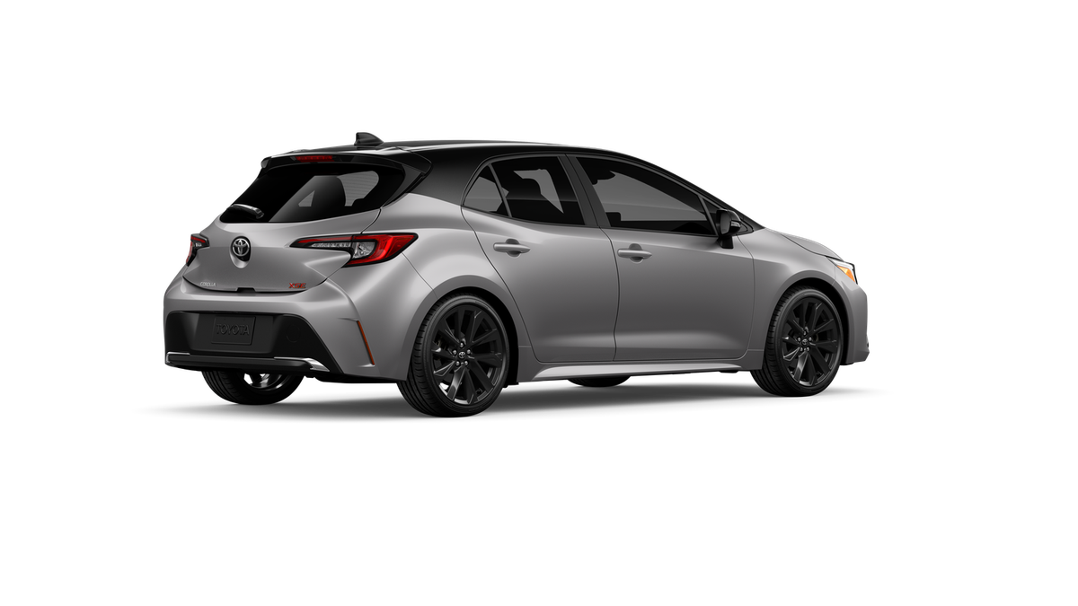 New 2027 Classic Silver Metallic with Black roof Toyota XSE image 10