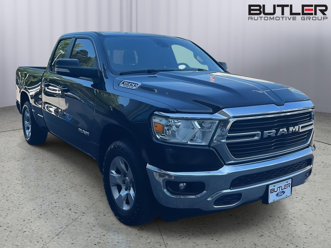 Used 2021 Diamond Black Crystal Pearlcoat Ram Big Horn image 5