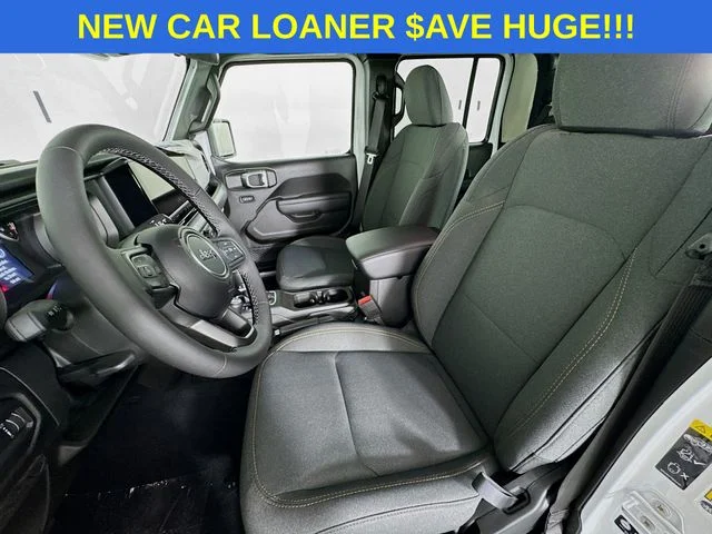 New 2026 Bright White Clear-Coat Exterior Paint Jeep Sport S image 19