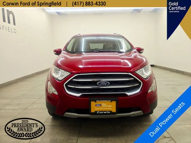Certified Used 2021 Ruby Red Metallic Ford Titanium image 8