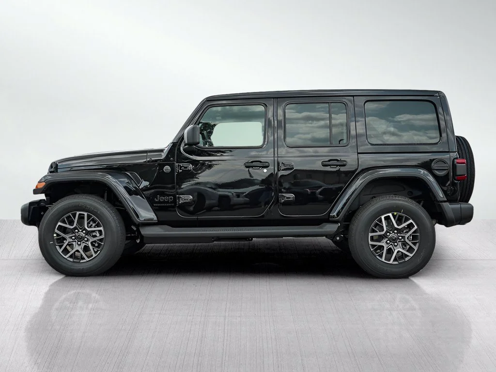 New 2026 Black Clearcoat Jeep Sahara image 4
