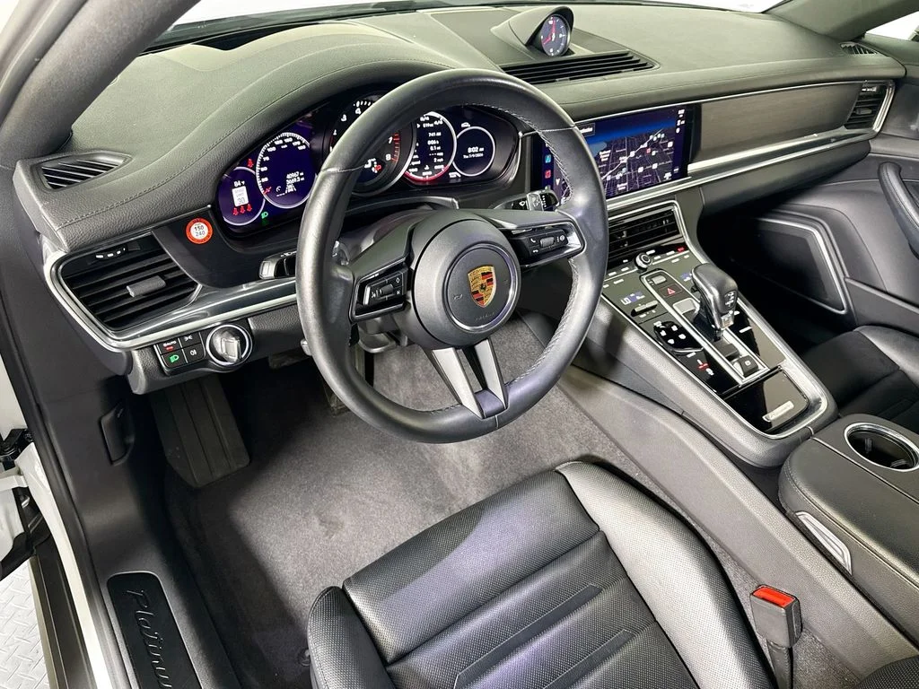 Used 2023 Carrara White Metallic Porsche 4 Platinum Edition image 4