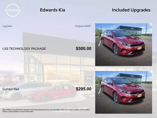 Used 2023 Red Kia LXS image 7