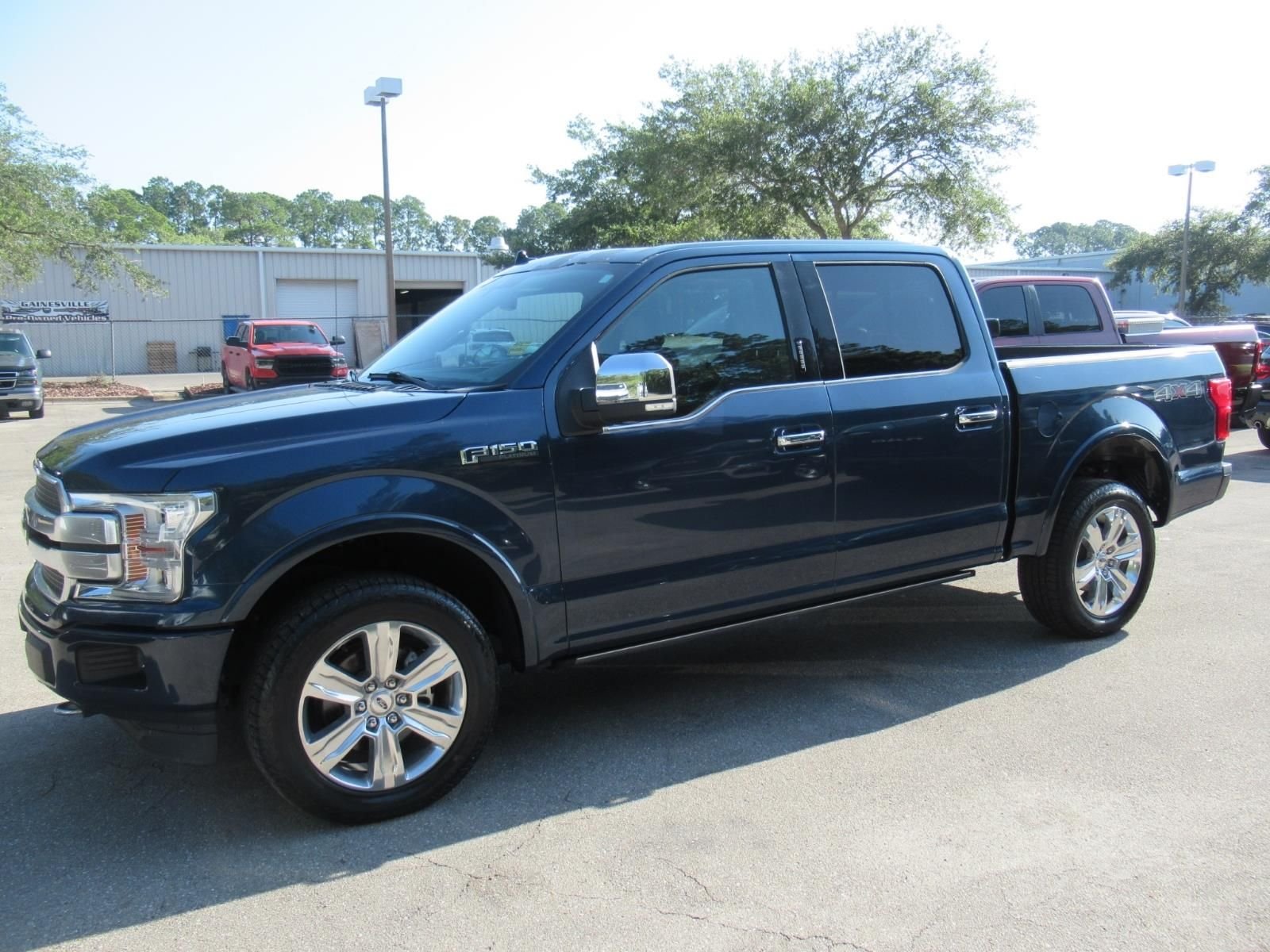 Used 2020 Blue Ford Platinum image 4