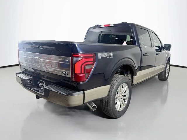New 2026 Antimatter Blue Metallic Ford King Ranch image 7