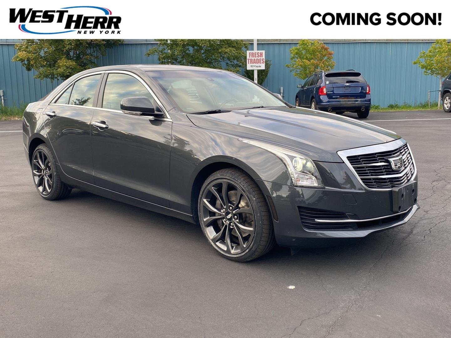 Used 2018 Phantom Gray Metallic Cadillac Luxury AWD image 1