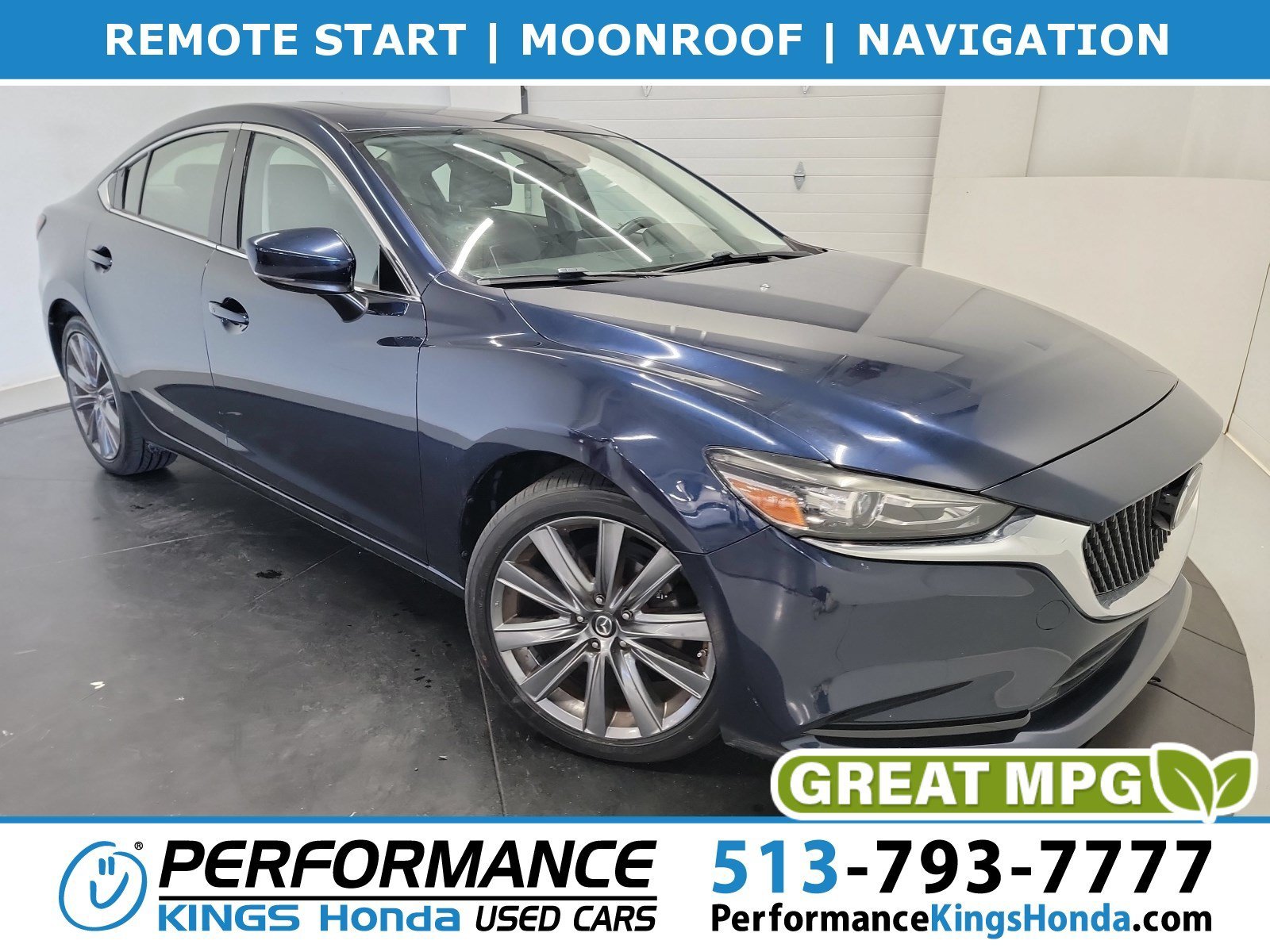Used 2018 Machine Gray Metallic Mazda Touring image 1