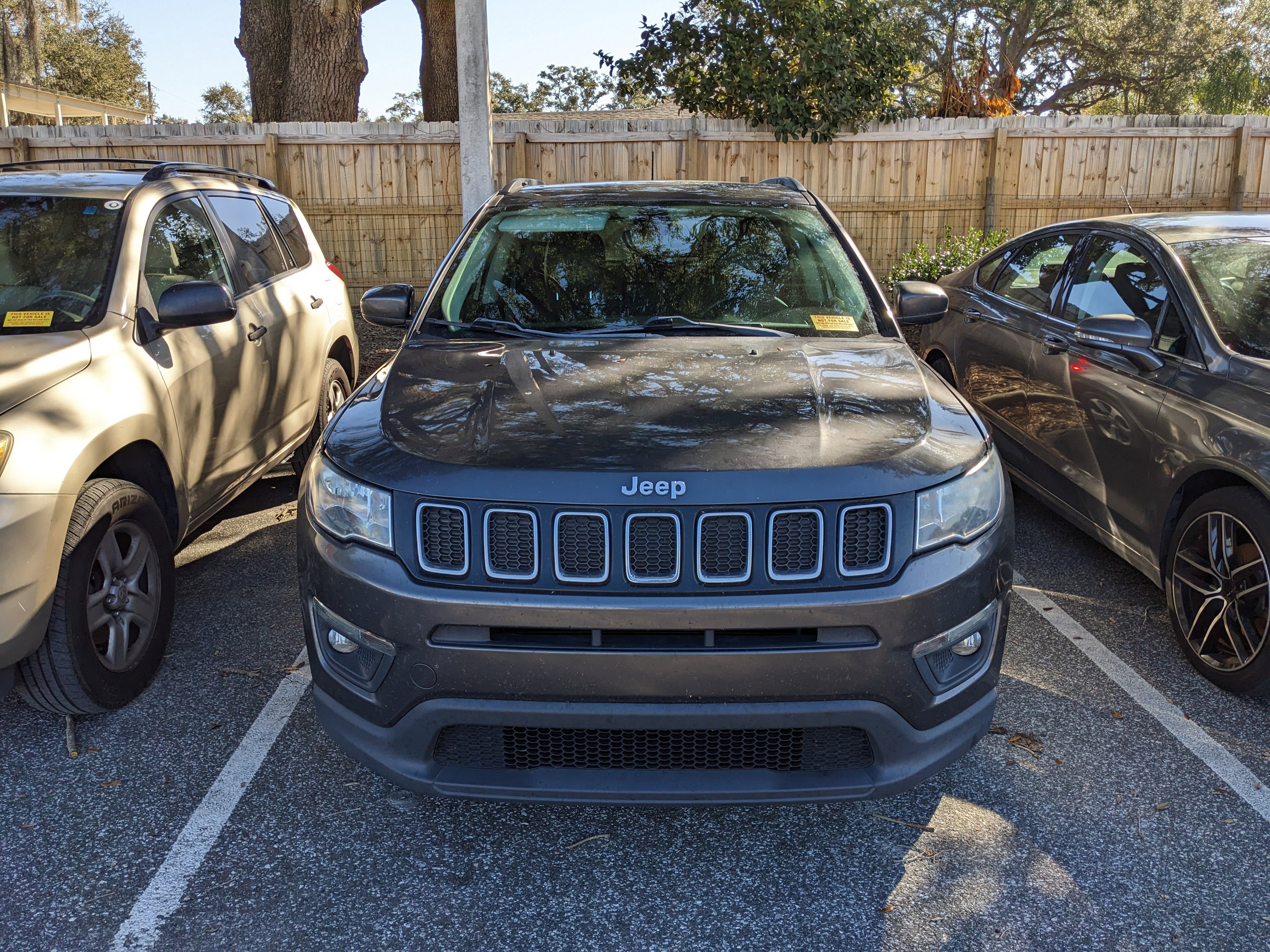 Used 2021 Jeep Compass Latitude with VIN 3C4NJCBB6MT571259 for sale in Winter Haven, FL
