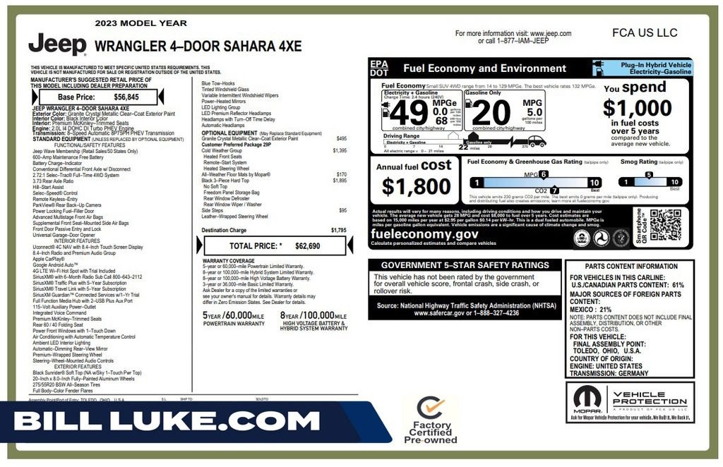 2023 Jeep Wrangler 4xe