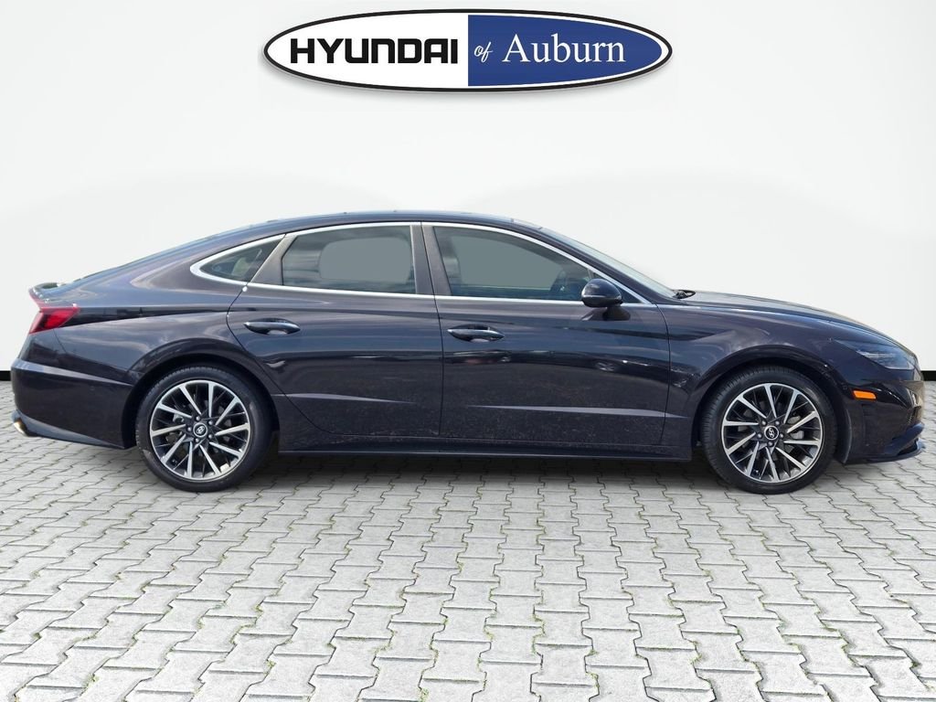 Used 2023 Blue Hyundai Limited image 4