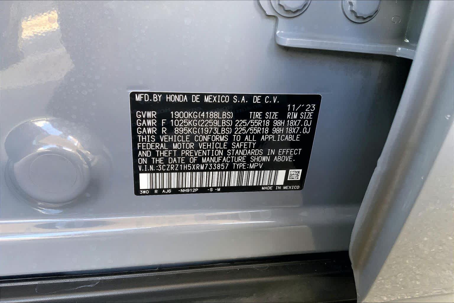 Used 2024 Urban Gray Pearl Honda Sport image 34