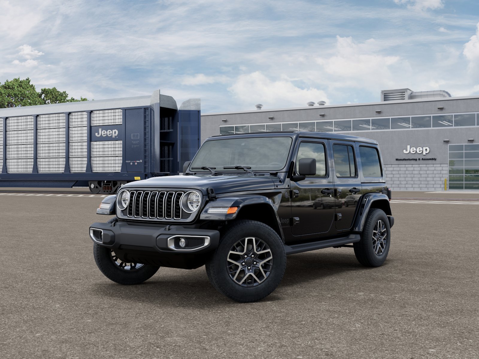 New 2026 Black Clear-Coat Exterior Paint Jeep Sahara image 27