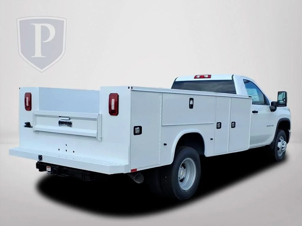 New 2025 Summit White Chevrolet Work Truck image 4