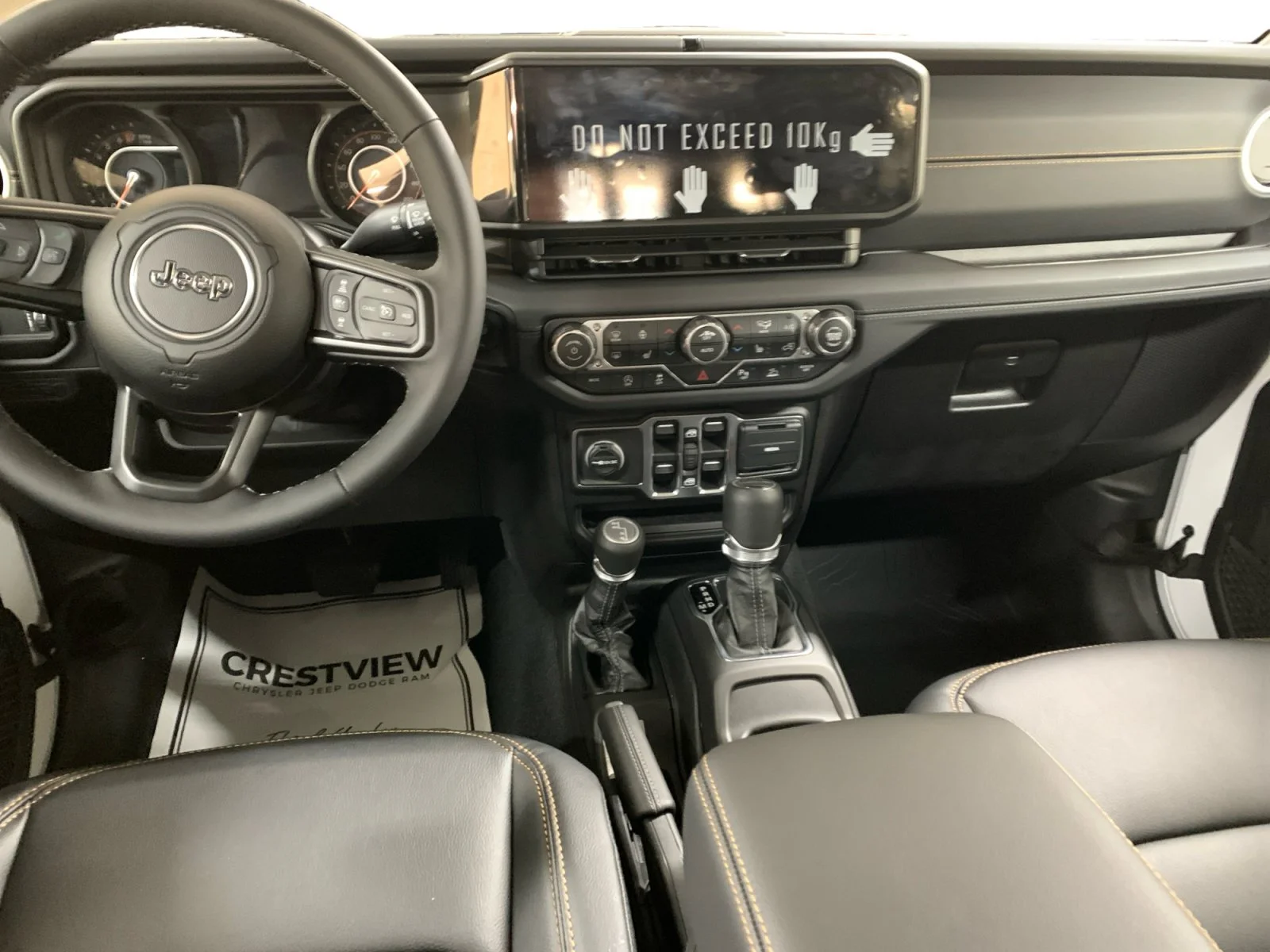 New 2026 Bright White Jeep Sahara image 12