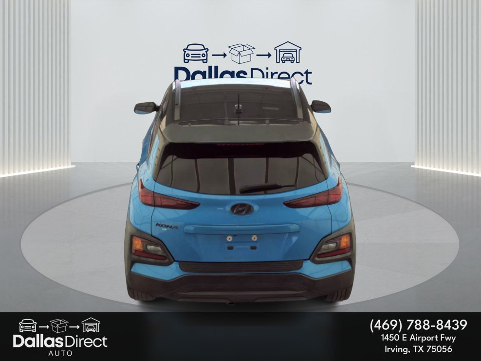 Used 2019 Surf Blue w/Dark Gray Roof Hyundai SEL image 7