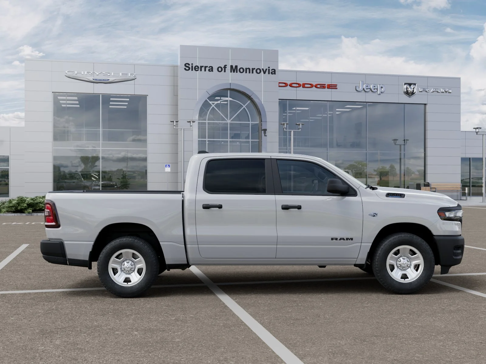 New 2026 Bright White Clear-Coat Exterior Paint RAM Tradesman image 54