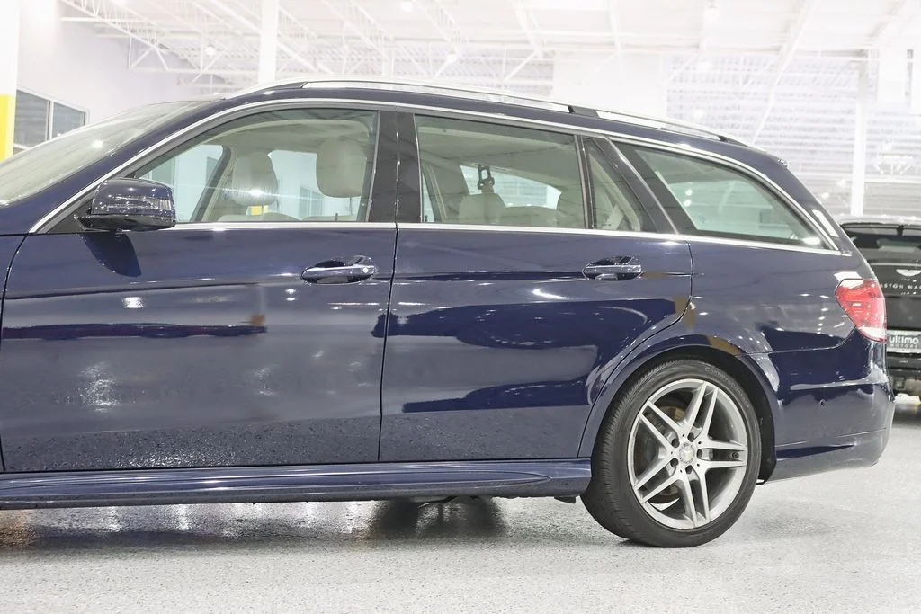 Used 2016 Blue Mercedes-Benz E 350 image 3